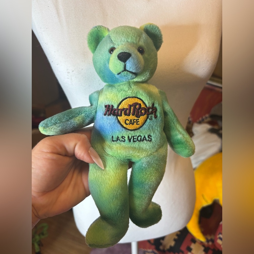 Hard Rock Cafe Las Vegas Tye-Dye Bear Plush